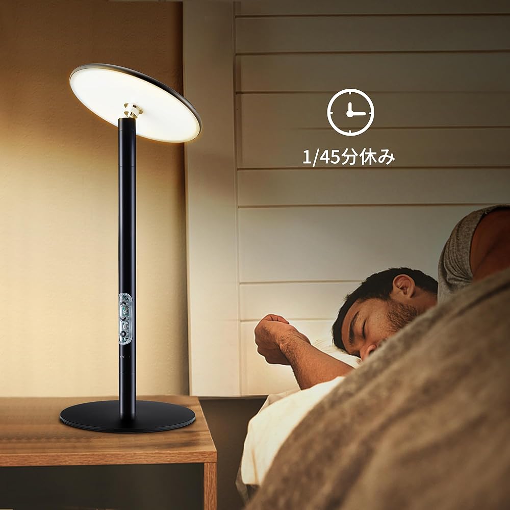 chiphy Bedside Lamp Nightstand Lamp, Dimmable Table Lamp LED Desk Lamp Industrial Metal Shell, 20W 1500 Lumens for Bedroom, Dining Room, Living Room