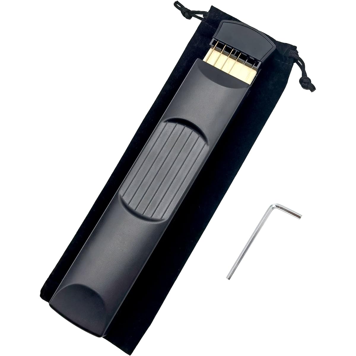 Pocket Guitar Practice Neck 6 Frets Portable Guitar Chord Trainer Practice Tool for Beginners and Starters Black Mini Guitar Trainer Tool Mini Pocket Guitar Trainer Guitar Beginner Trainer Trainer