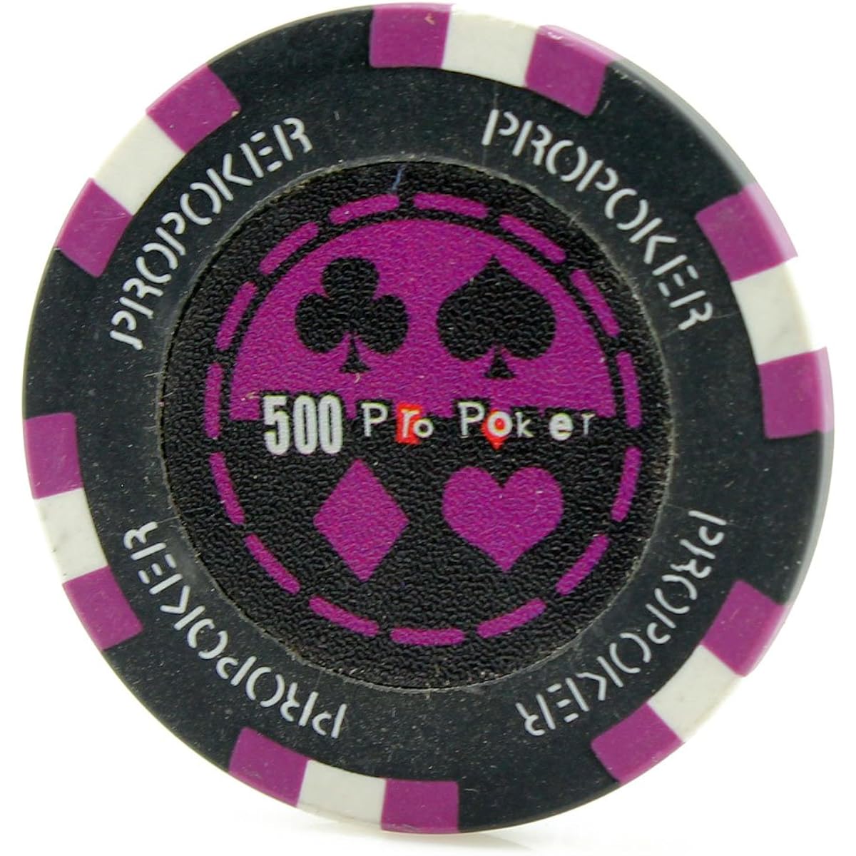 Versa Games Pro Poker Chips Weight 13.5 Grams - Pack of 50 (Choose Your Color)