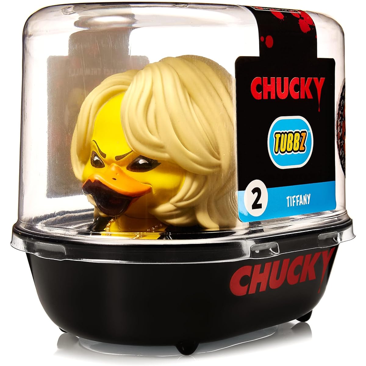 TUBBZ 1st Edition Bridge of Chucky Tiffany Valentine Collectible Vinyl Rubber Duck Figure - Official Chucky Merchandise - Horror TV & Movies