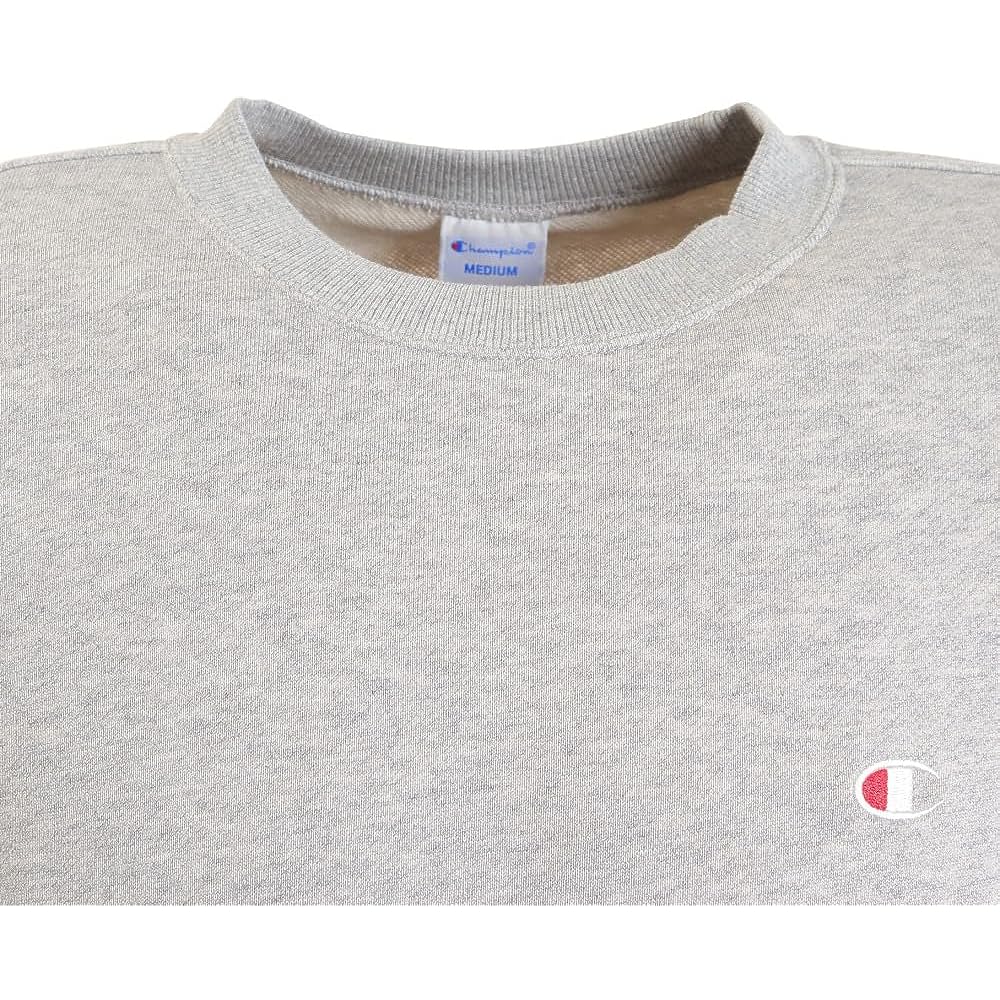 Champion C3-W001 Men's Sweatshirt, Long Sleeve, Round Neck, One Point Logo, Crew Neck Sweatshirt