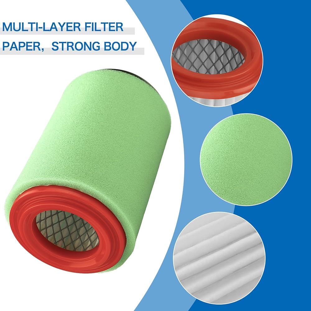 Air Filter Cleaner 1P0-E4450-00-00 4XE-E4450-00-00 for Yamaha Big Bear 400 4x4 YFM400 YFM400F YFM400FB Bear Tracker 250 YFM250X YFM250B Bruin 250 YFM250B 1999-2012
