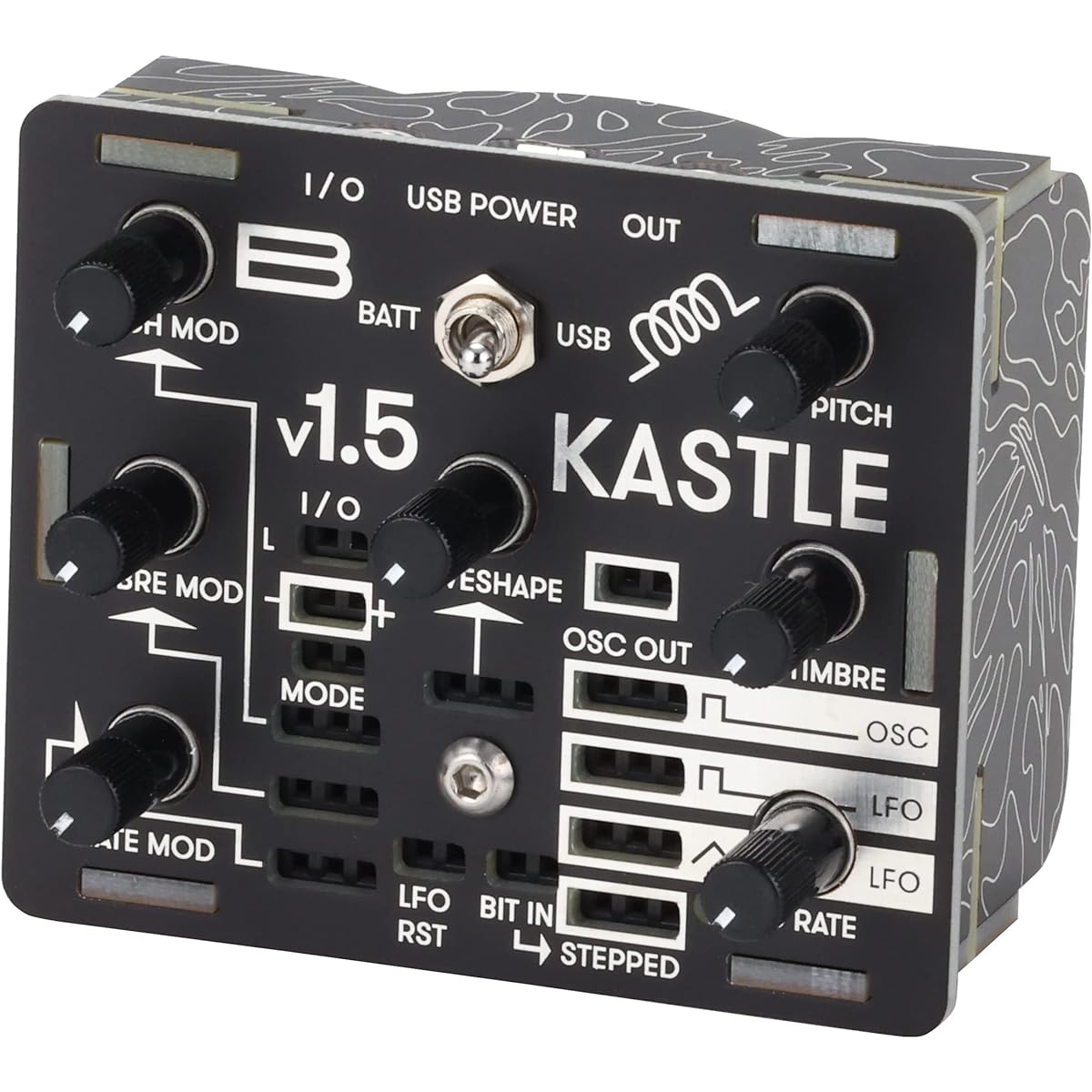BASTL INSTRUMENTS KASTLE V1.5 Mobile Patch Synthesizer