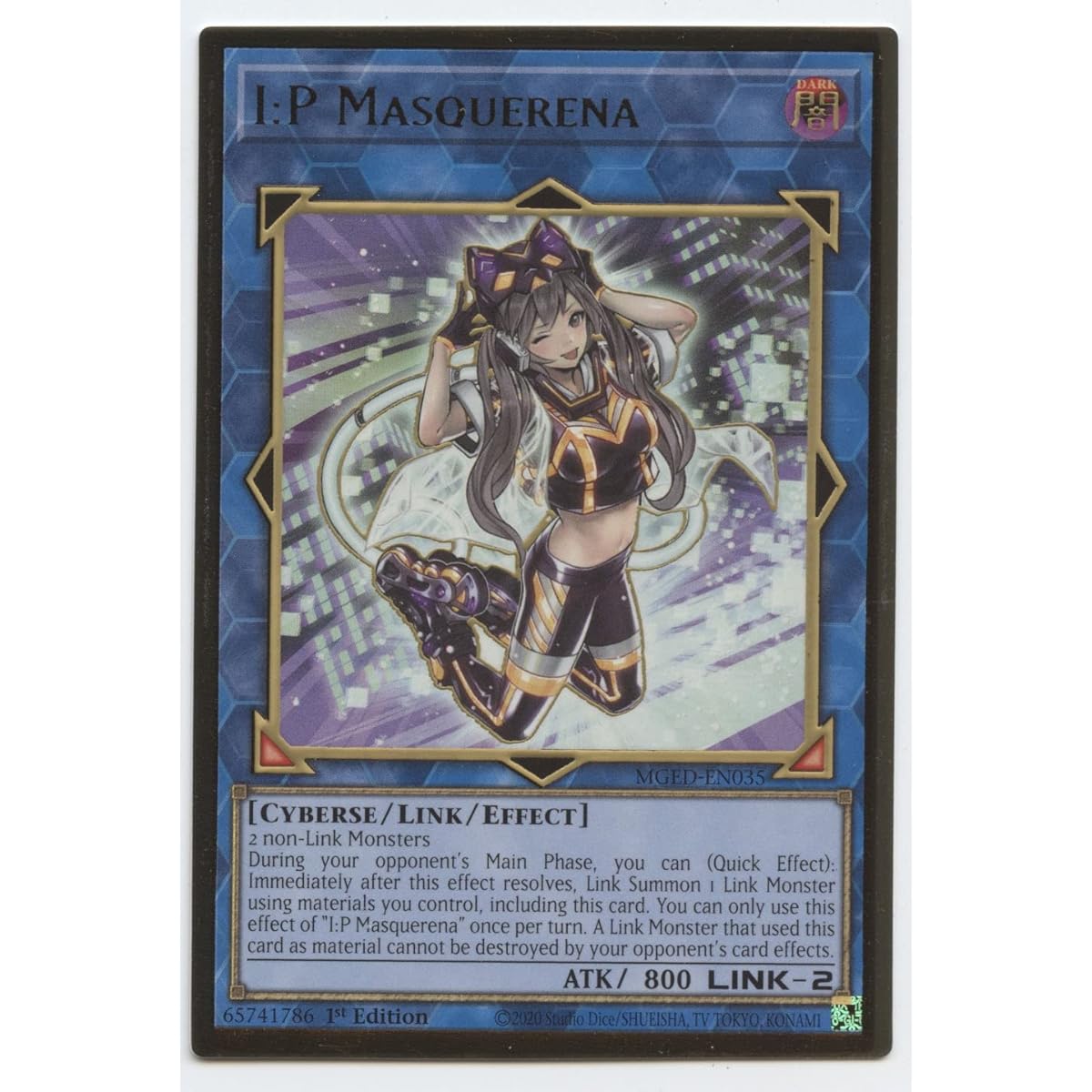 I:P Masquerena MGED-EN035 Premium Gold Rare 1st Edition
