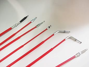 Red genuine size accelerator throttle wire KSR1 KSR2 KSR50 KSR80 KMX50-B KMX80-B