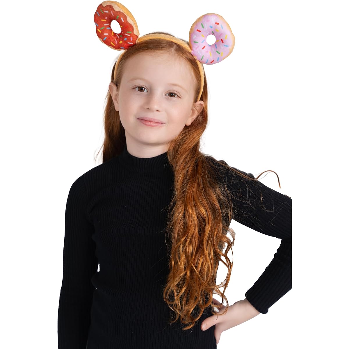 Dress Up America Donut Headband Donut Party Supplies Donut Costume Accessories