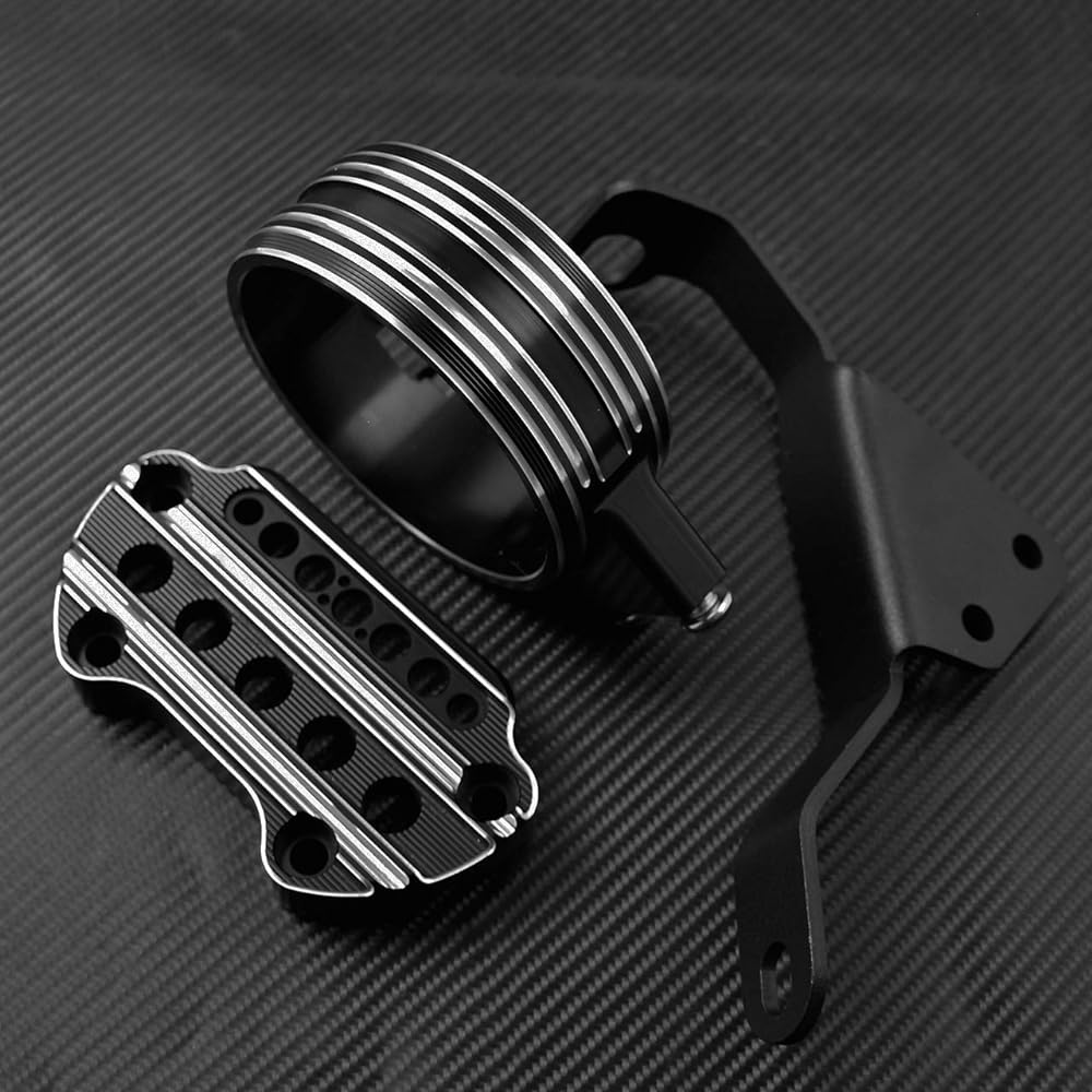 HDBUBALUS Speedometer Relocation Mount Instrument Bracket for Harley Sportster XL 883 Custom Low 1200