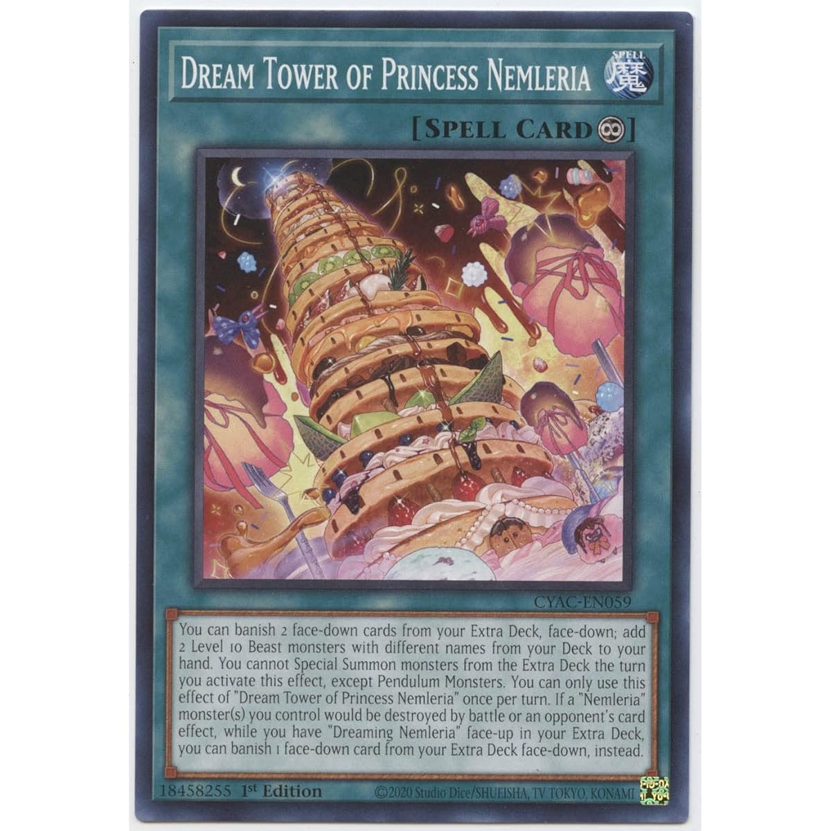 Princess Nemrelia's Dream Tower CYAC-EN059 Common First Edition