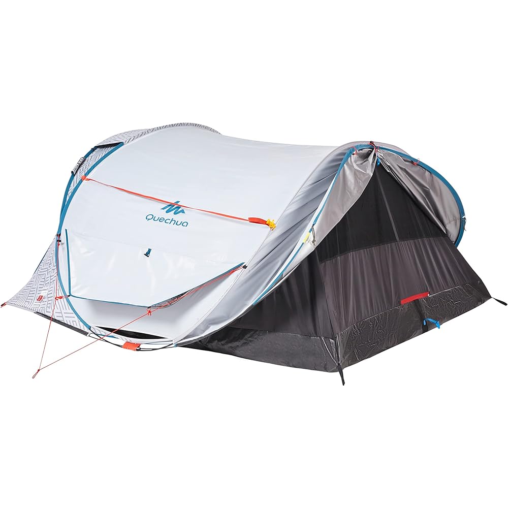 QUECHUA Camping Pop-up Tent 2 SECONDS XL FRESH&BLACK - For 3 people