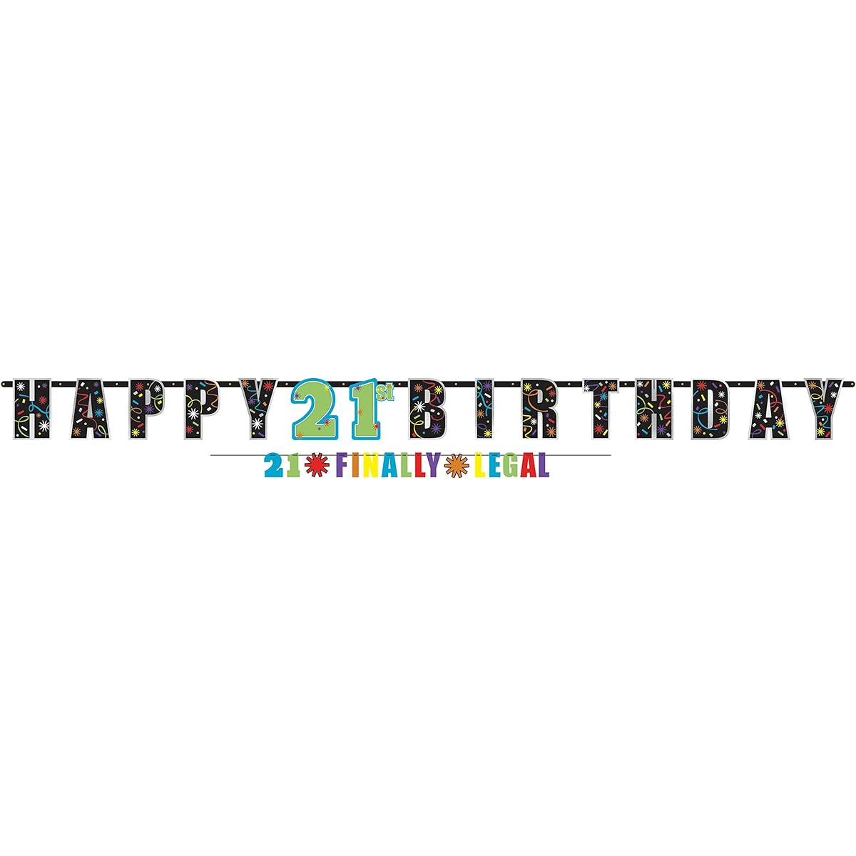 Jumbo Letter Banner Kit 10ft Long