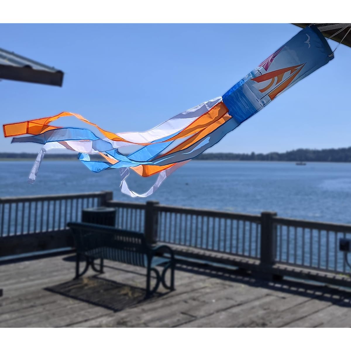 Madrona Brands Yacht Windshield - Durable Outdoor Hanging Decor for Yard, Garden, Boat, Dock, Waterfront, 60"