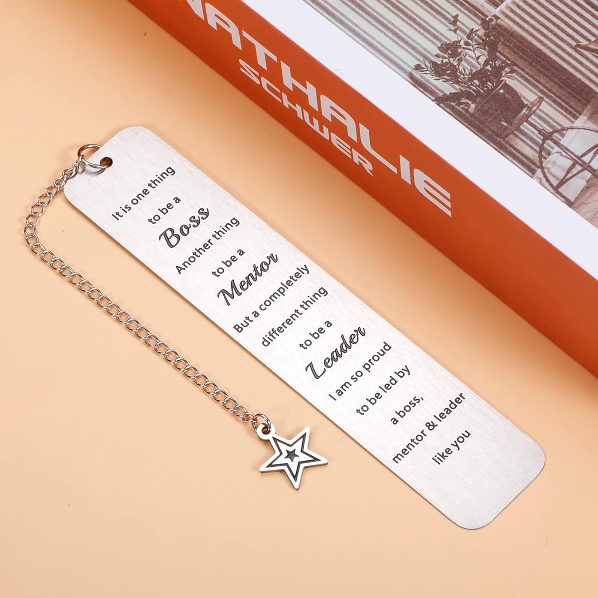 Boss's Day Women Men Office Bookmarks Appreciation Boss Gifts Mentor Supervisor Leader Christmas Birthday Leaving Retirement Gifts Boss Woman Farewell Gifts Friend Him Her