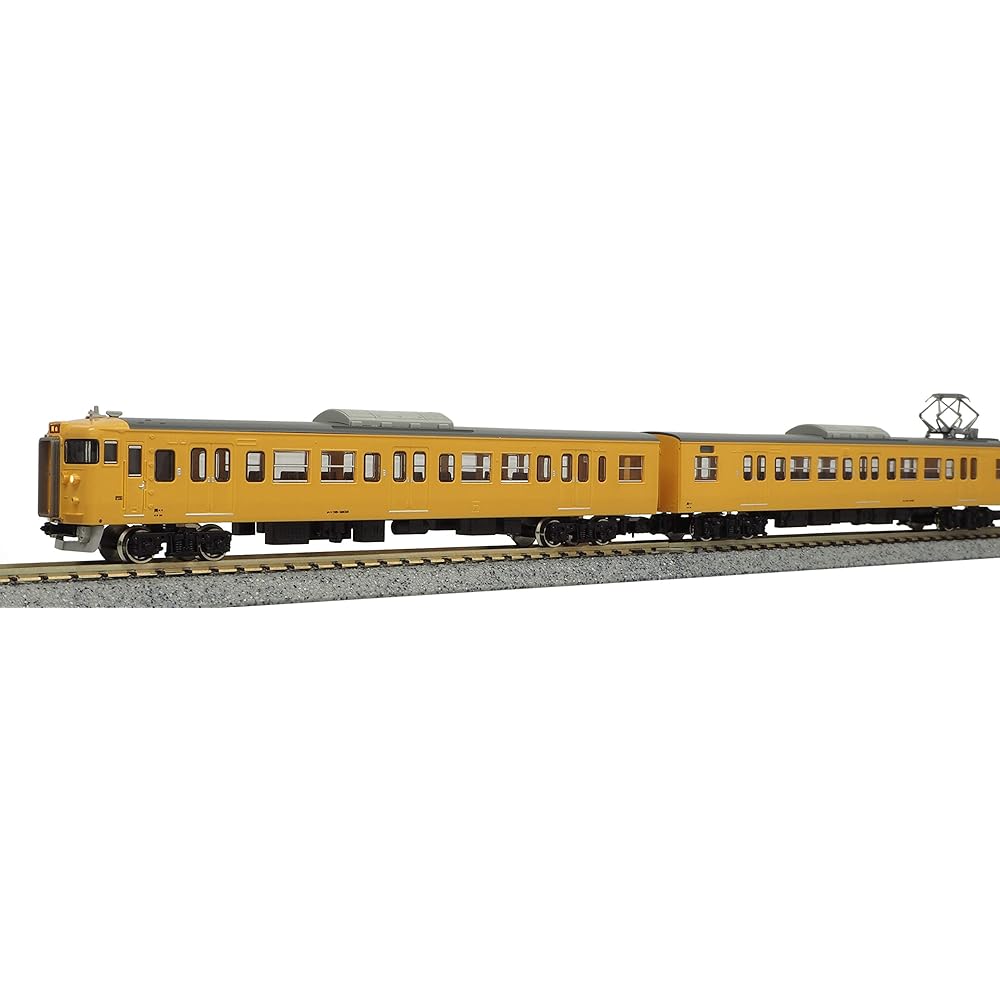 Greenmax N gauge JR115 series 1000 series (30N improved car, Okayama D formation, Chugoku region color) 3-car formation set (no power) 30771 Railway model train