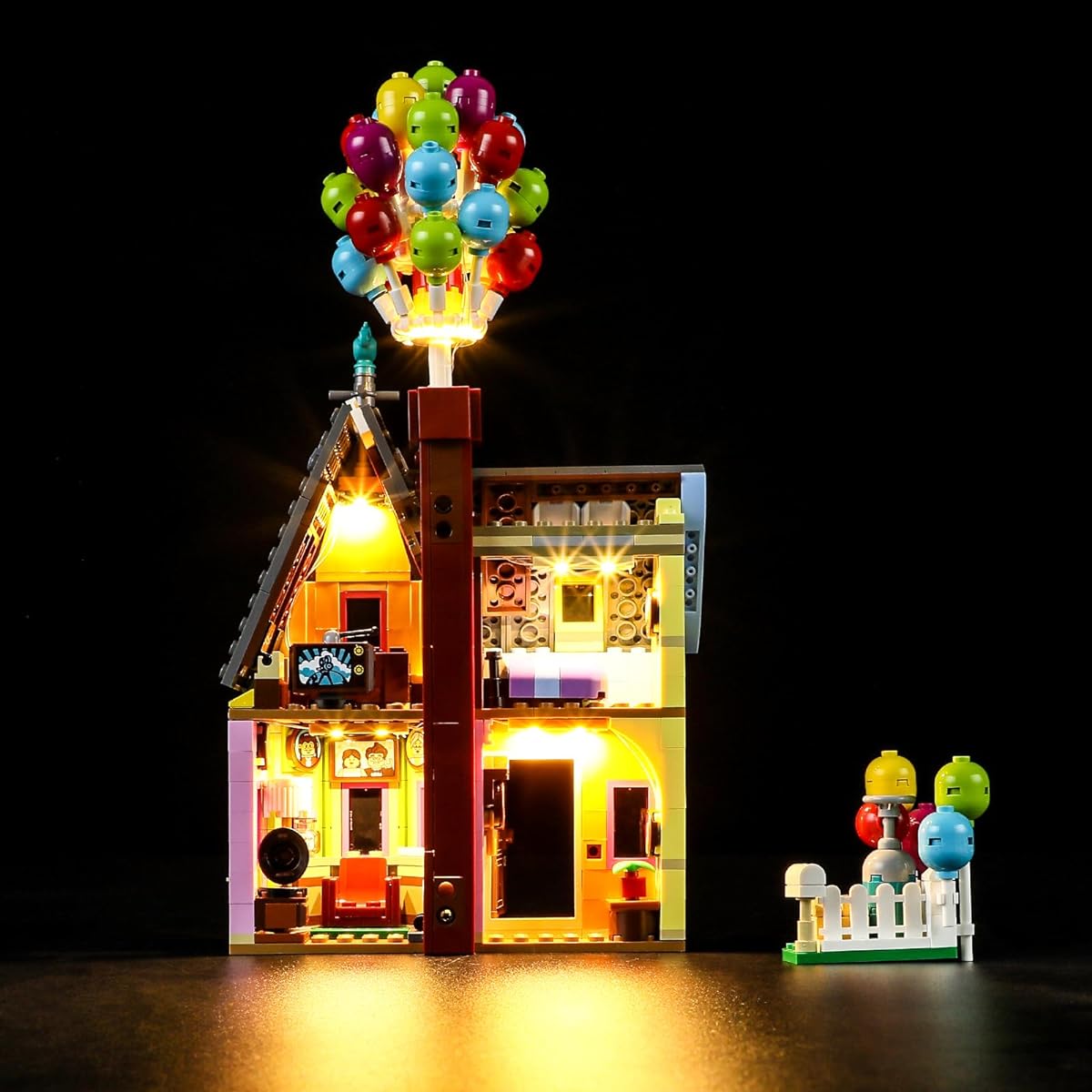 Light Tail Lights for LEGO 43217 Up House - LED Lighting Kit Compatible with Lego Building Blocks Model - Model Set Not Included