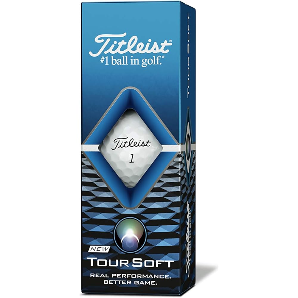 TITLEIST Golf Ball TOUR SOFT 1 dozen (12 pieces) Japanese genuine product