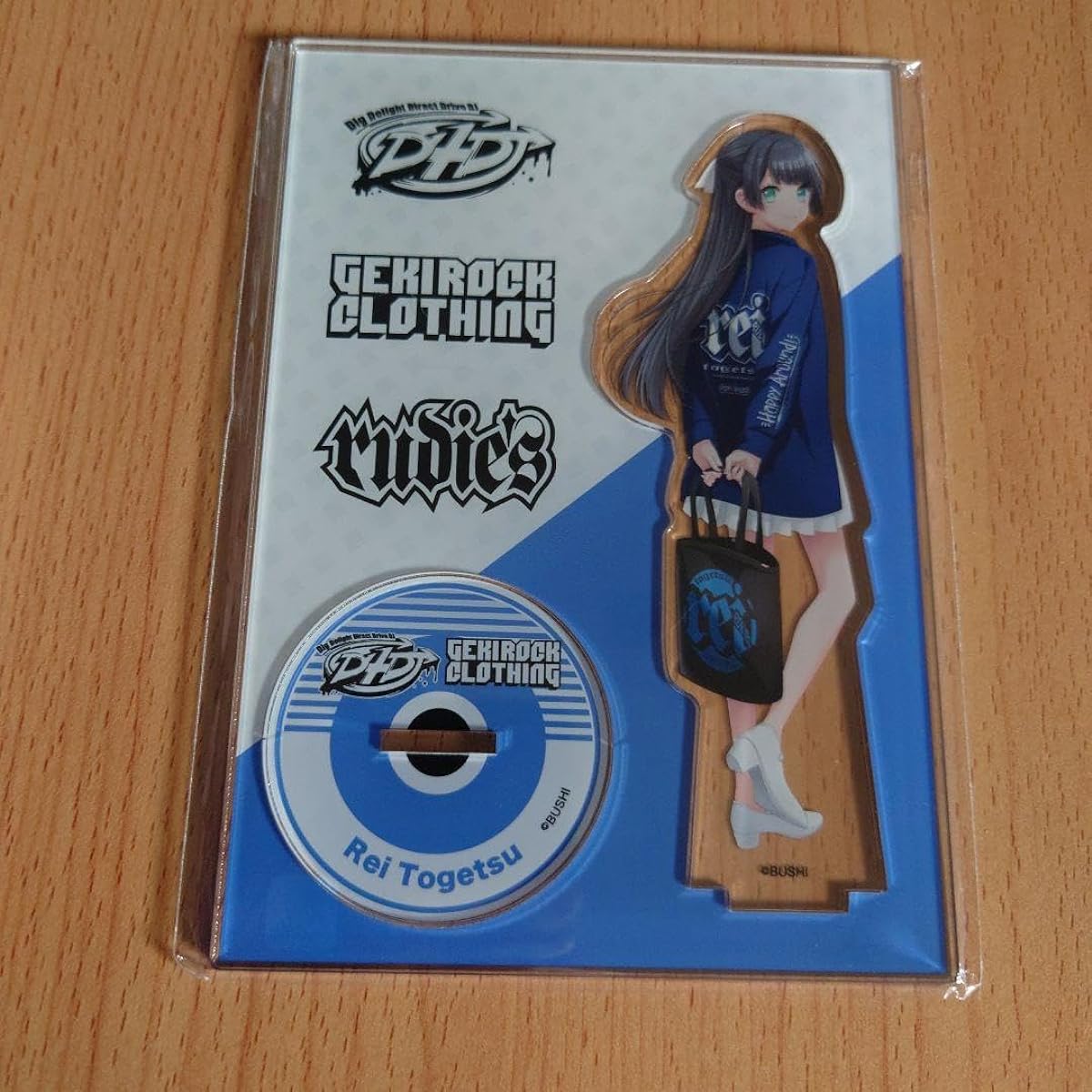 D4DJ Gekirock Collaboration Acrylic Stand Rei Togetsu