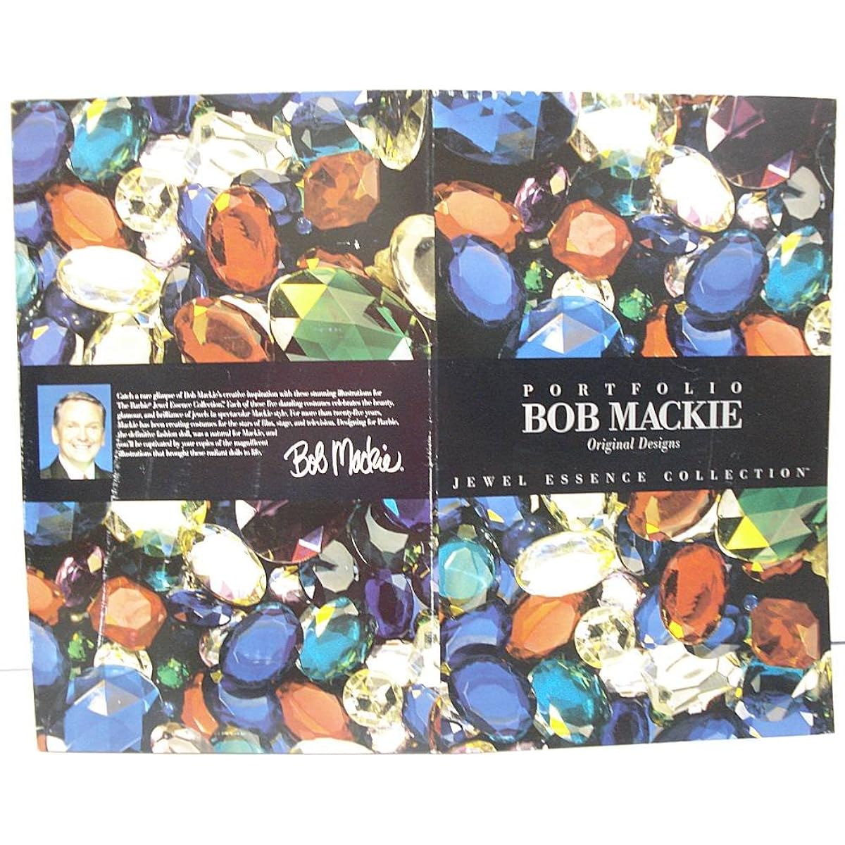 Bob Mackie Original Design Portfolio Barbie Jewel Essence Collection