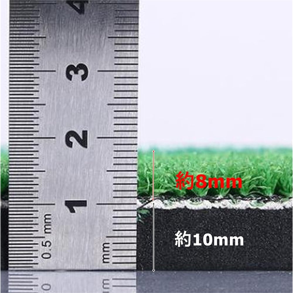 Golf practice mat with 30 urethane balls for home indoor practice artificial turf golf mat 30 x 60 cm