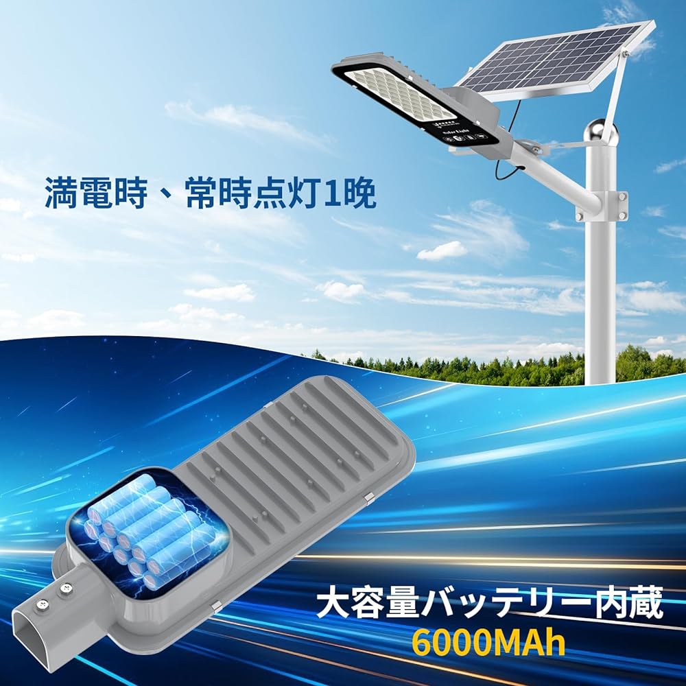 BNT Solar Street Light, 150W, Solar Light, Street Light, Outdoor, Stylish, Light/Dark Sensor, Automatic Night Light, Brightness Adjustment, Timer Function, IP67 Waterproof, Outdoor Light, Outdoor, Solar, Construction Light, Suitable for Gardens, Parking