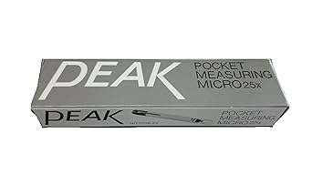PEAK Pocket Measuring Microscope 25× 2036-25