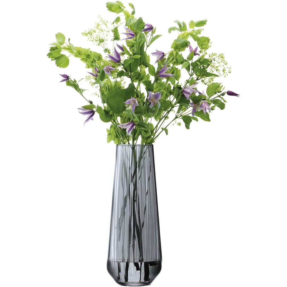 LSA Flower Base Gray W14xD14xH36cm LSA LZI04, G1528-36-572