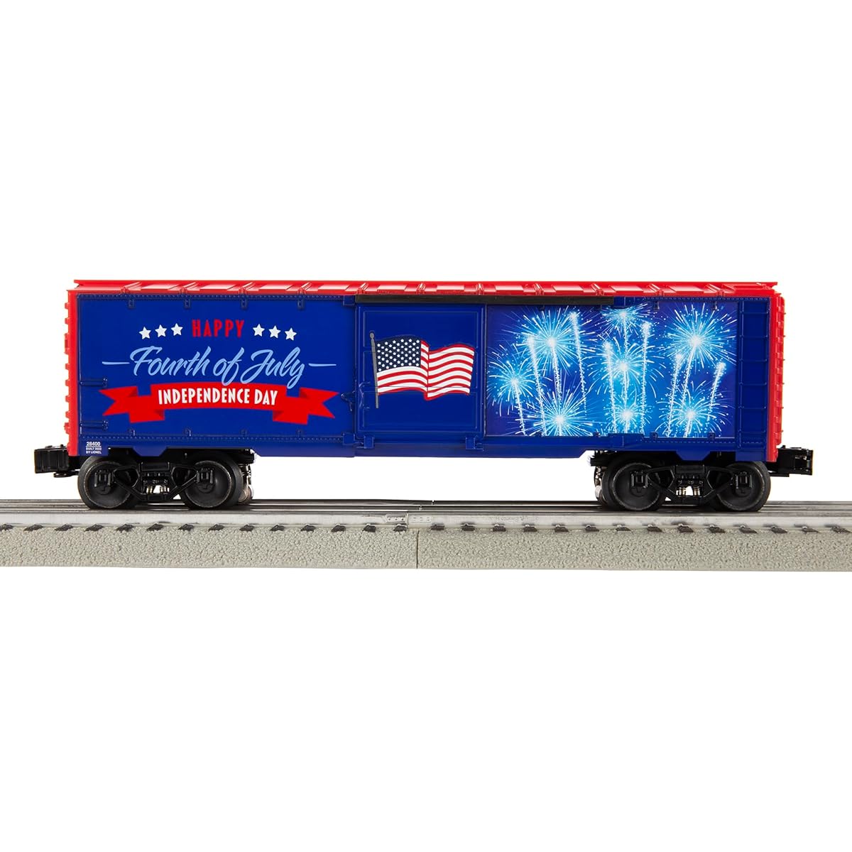 Lionel 4th of July Illuminated Car with Sound