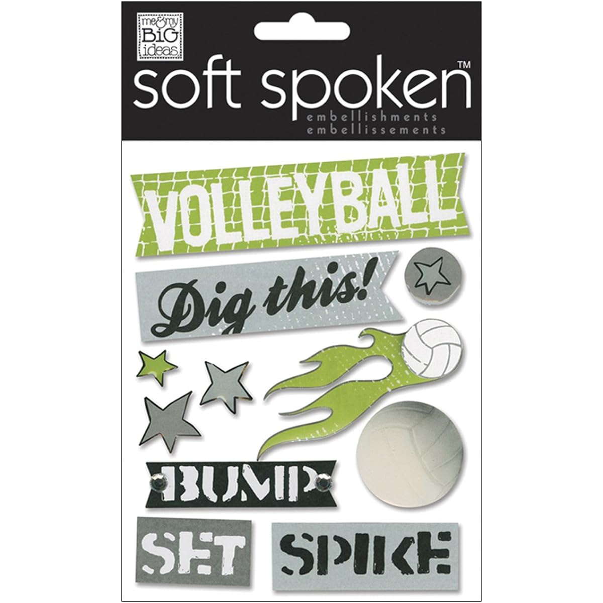 Spoken Theme Decoration - Soft Volleyball