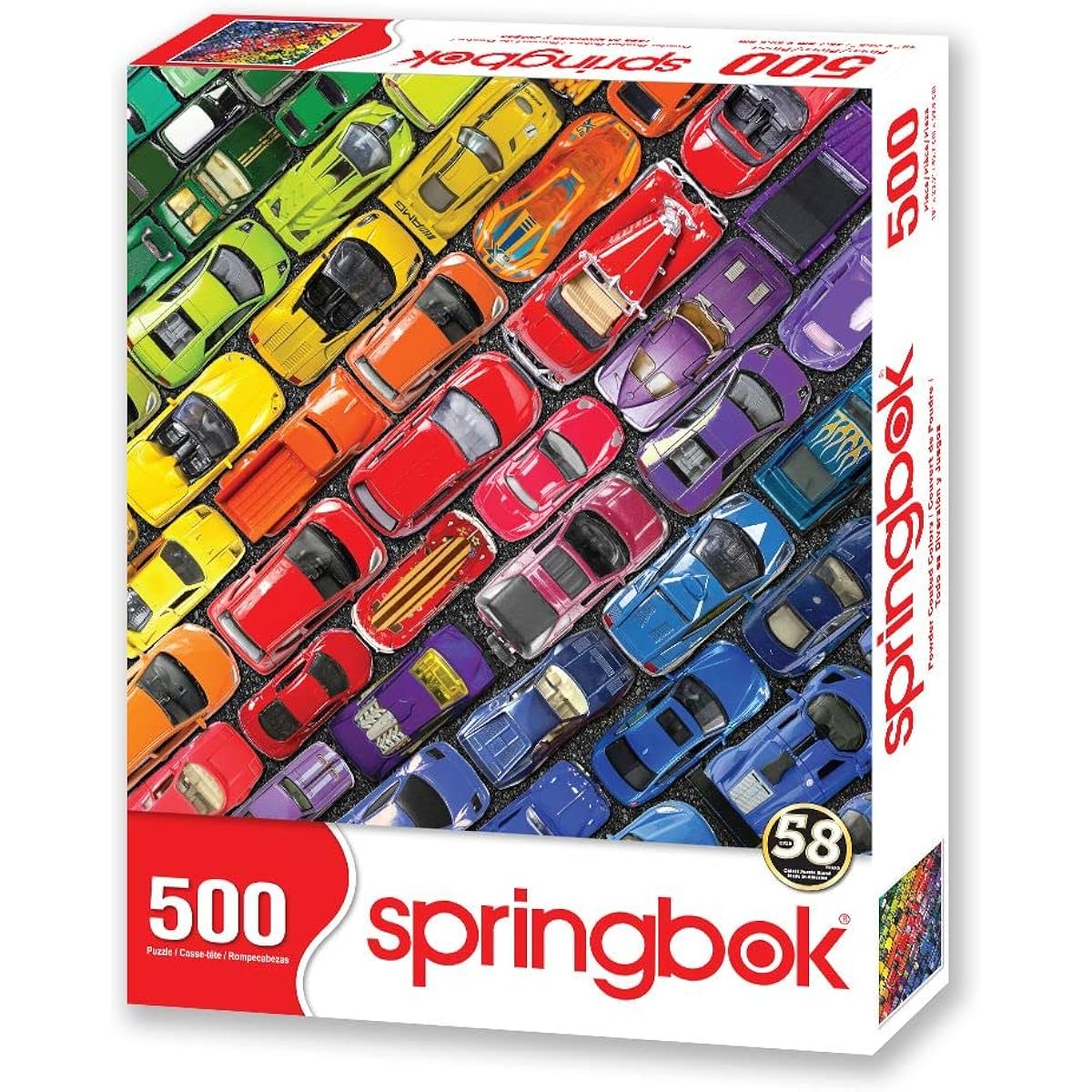 Springbok 500 Piece Jigsaw Puzzle Powder Coated Color Made in the USA