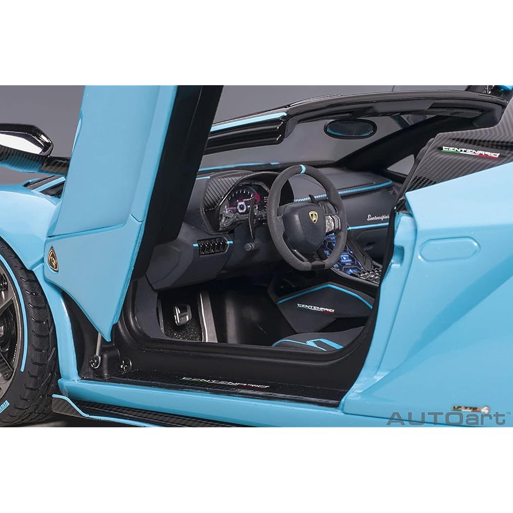 AUTOart 1/18 Lamborghini Centenario Roadster Pearl Blue Finished Product 79206