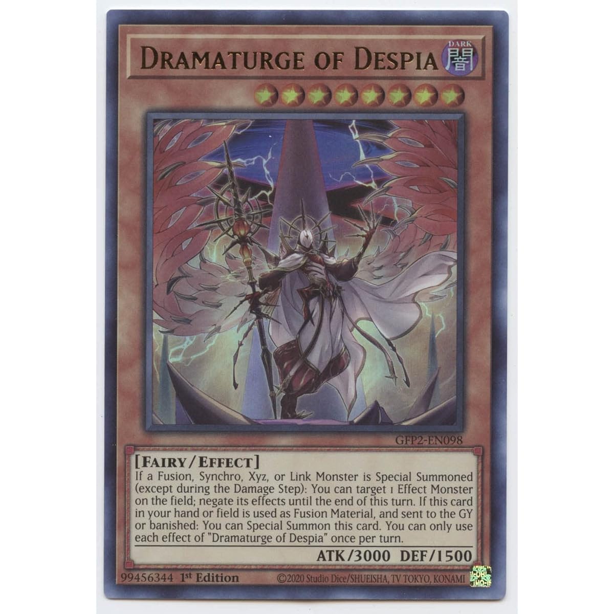 Dramaturge of Despia - GFP2-EN098 - Ultra Rare - 1st Edition