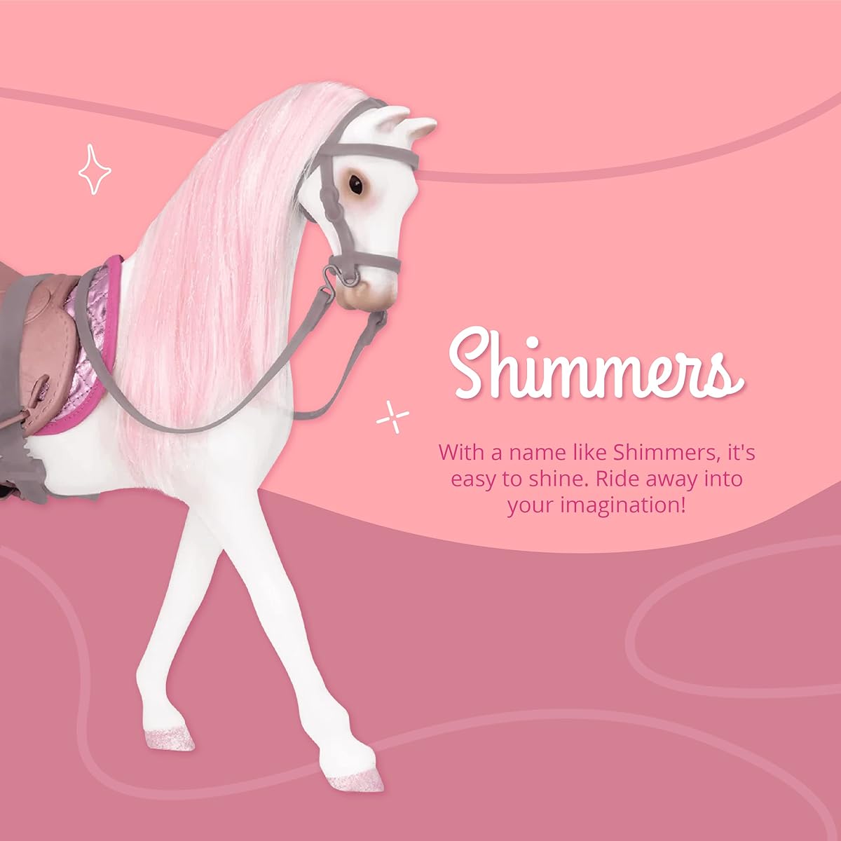 Glitter Girls Shimmers the Norwegian Horse Toy 14 inch Ages 3+