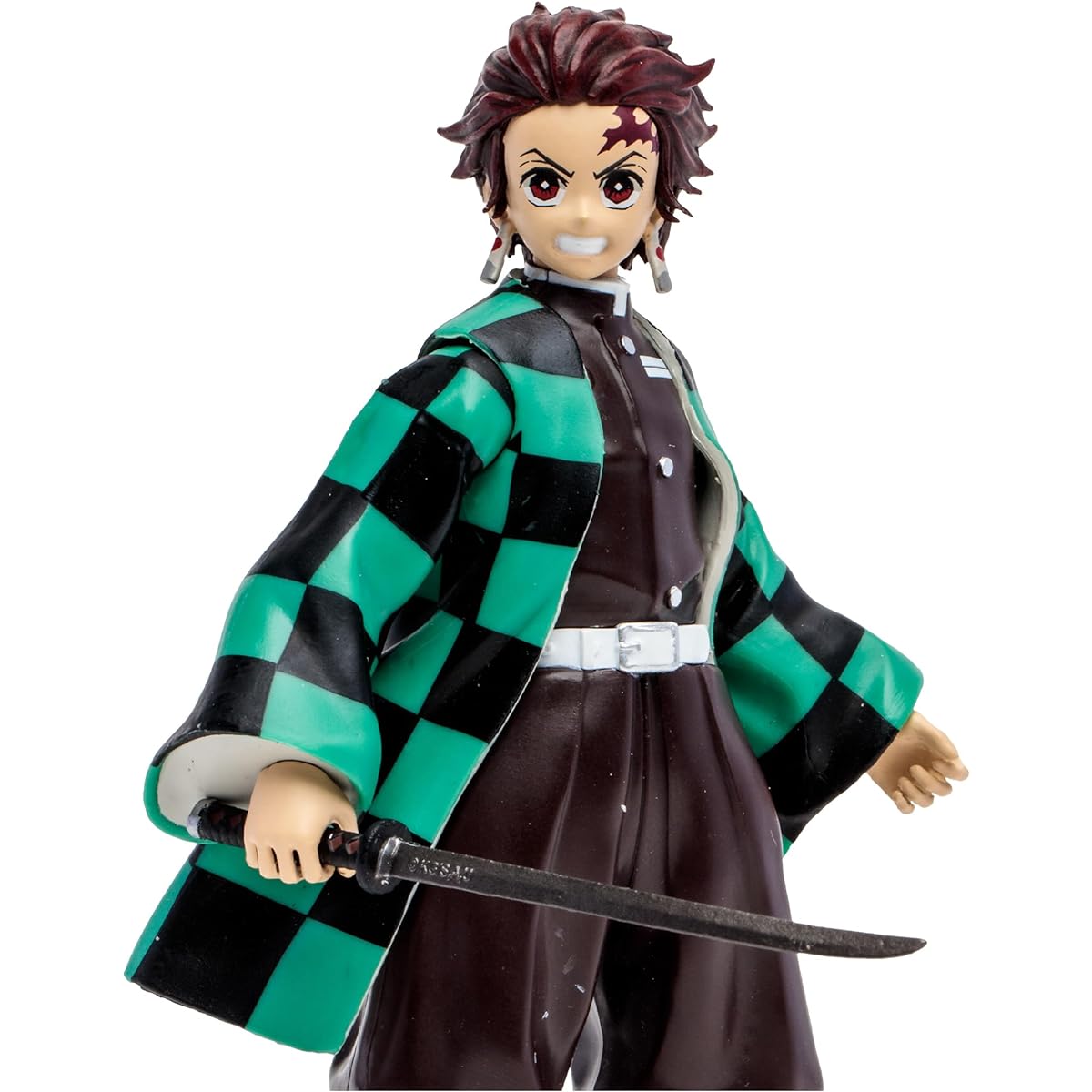 McFarlane Toys Demon Slayer: Kimetsu no Yaiba Kamado Tanjiro 5-inch Deluxe Action Figure Water Breathing First Form