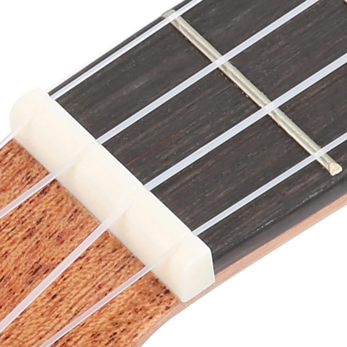Ukulele for Beginners, 21 Inch Mahogany Ukulele for Kids, Closed Knob, Nylon Bag, Musical Instrument, Small Guitar for Beginners (Wood Color)