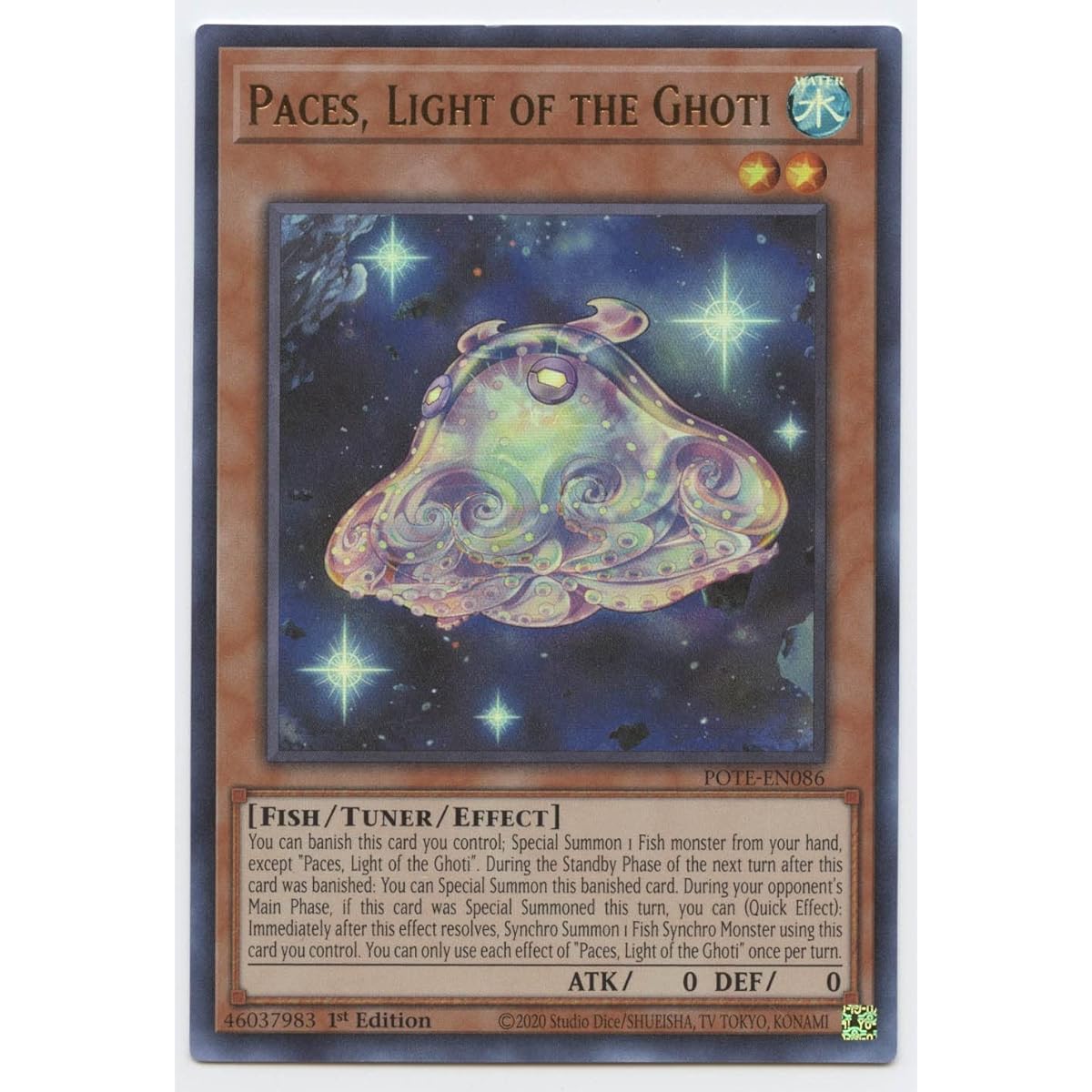 Pace, Ghost Light - POTE-EN086 - Ultra Rare - First Edition