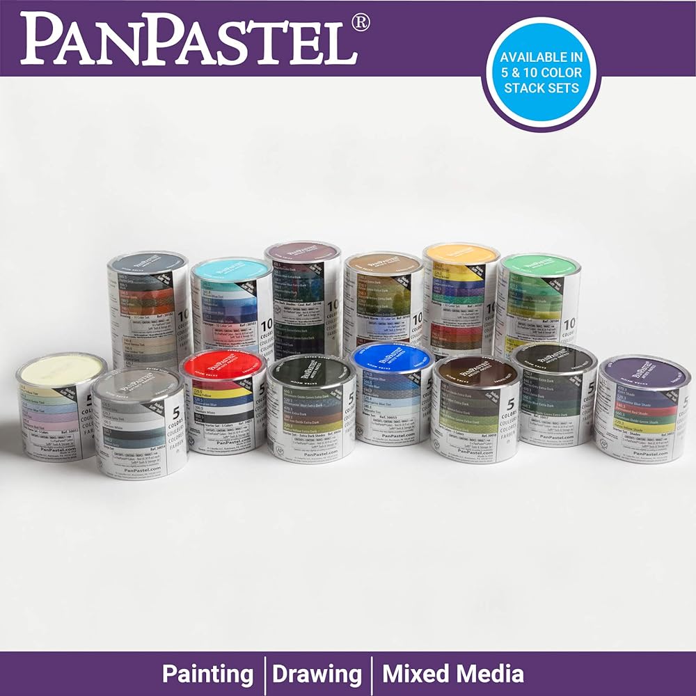 Panpastel 10 color set extra dark cool 30106
