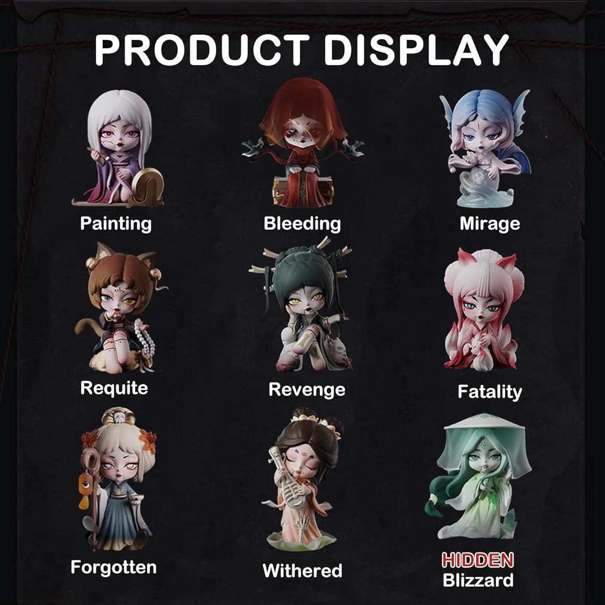 BEEMAI Kayla x Legendary Spirits Series Blind Box Random Design Cute Figure Collection Toy Birthday Gift 1pc