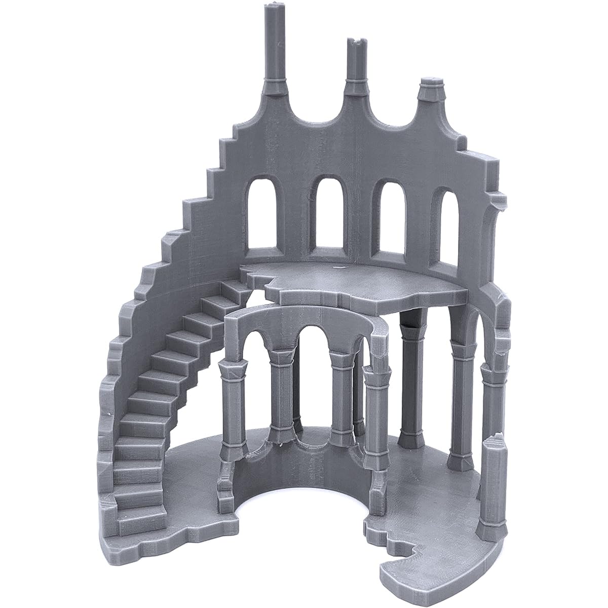 EnderToys Greek Ruined Buildings Bundle, Tabletop 28mm Miniature Wargame Terrain Scenery, 3D Printable and Paintable
