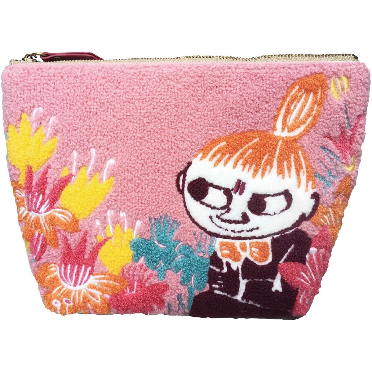 Moomin Little My Sagara Embroidery Pouch Flower Garden MMAP2263R