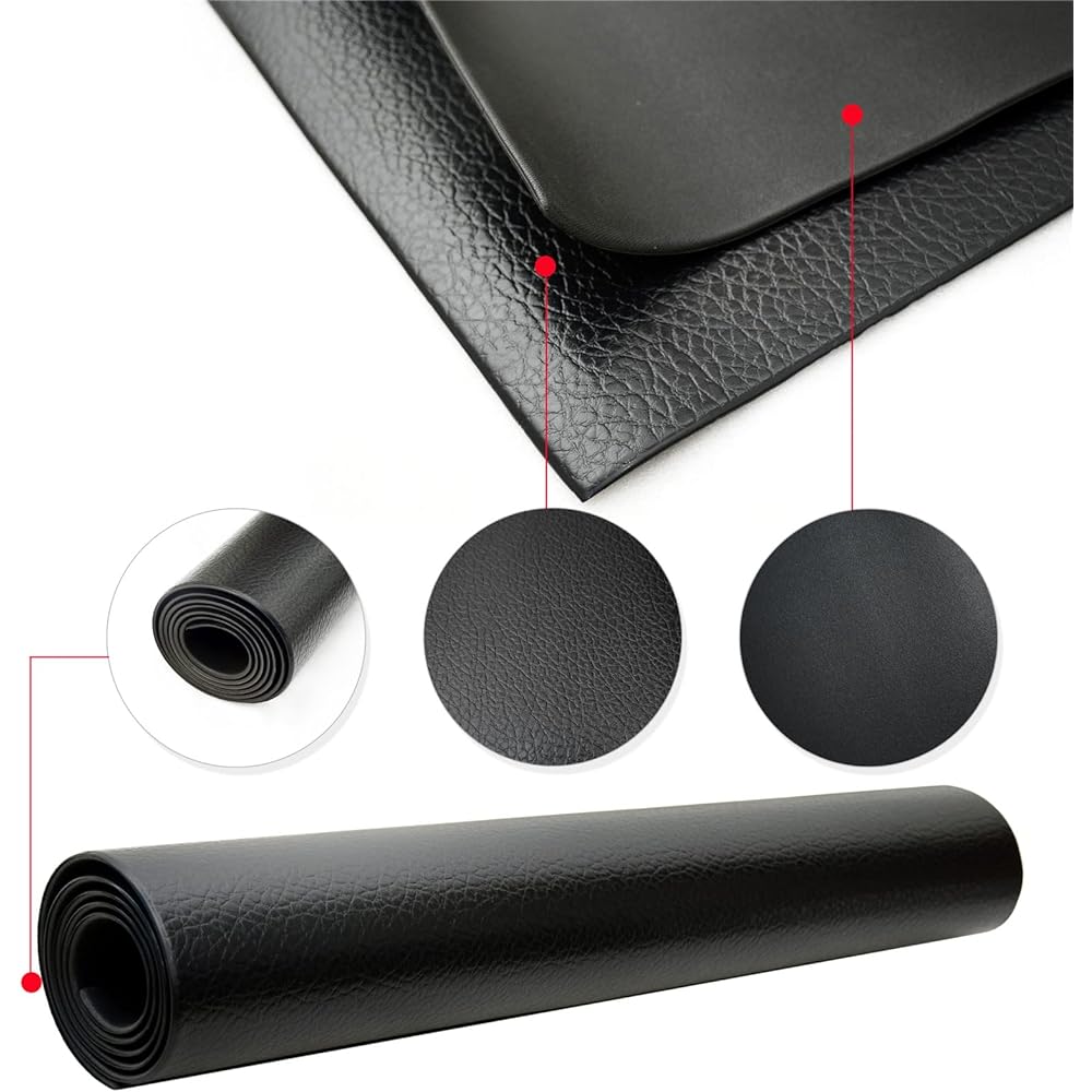AKOZLIN Room Runner Mat High Density PVC 1500 x 800 x Thickness 6mm Training Mat Exercise Equipment Mat Pull-Up Equipment Mat Running Machine Mat Aero Bike Mat Shock Absorption Mat Anti-Vibration Sound Insulation Floor Protection Anti-Scratch Anti-Slip C