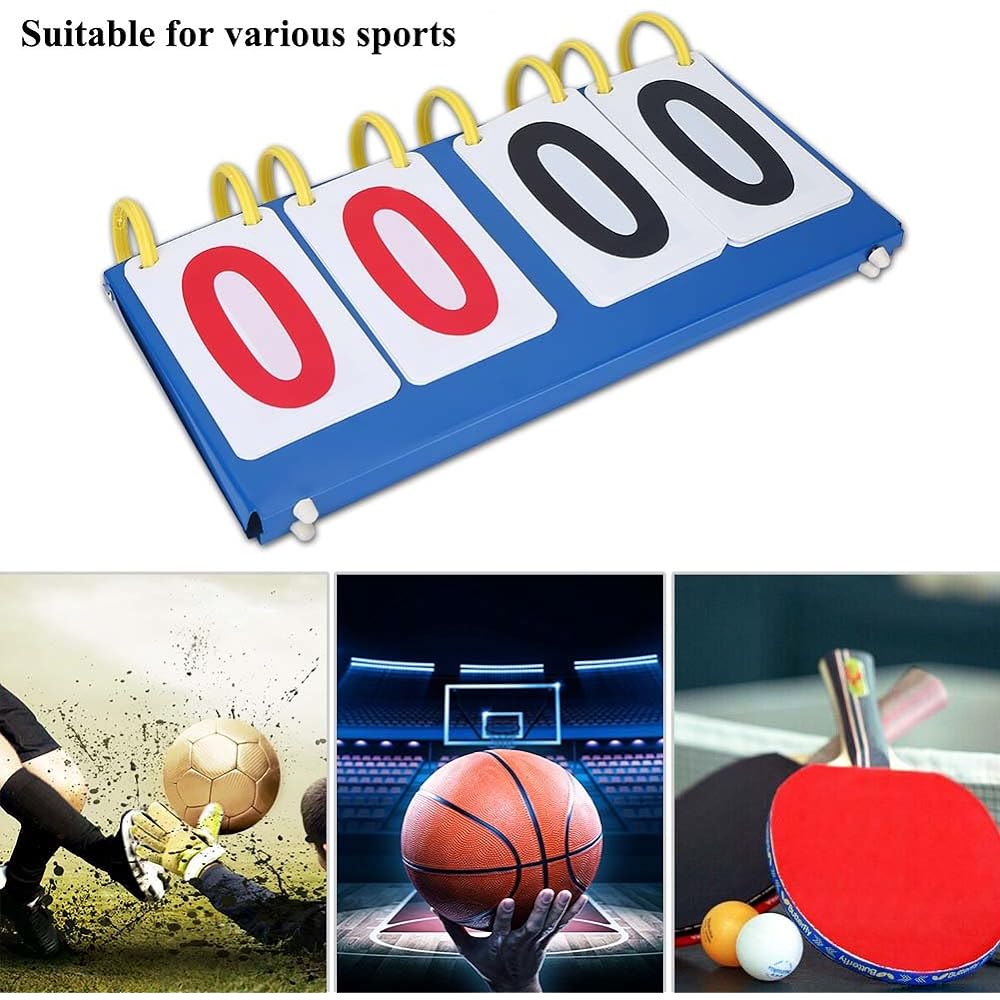 Scoreboard Scoreboard Easy to View Soccer Basketball Table Tennis Sports Scoreboard Lightweight Portable