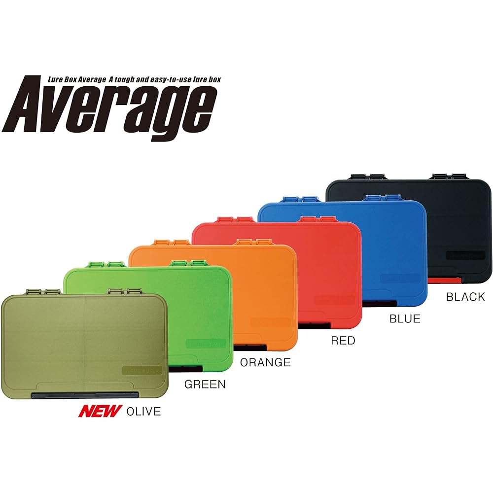 Nature Boys Lure Box Average LB-K06 Olive