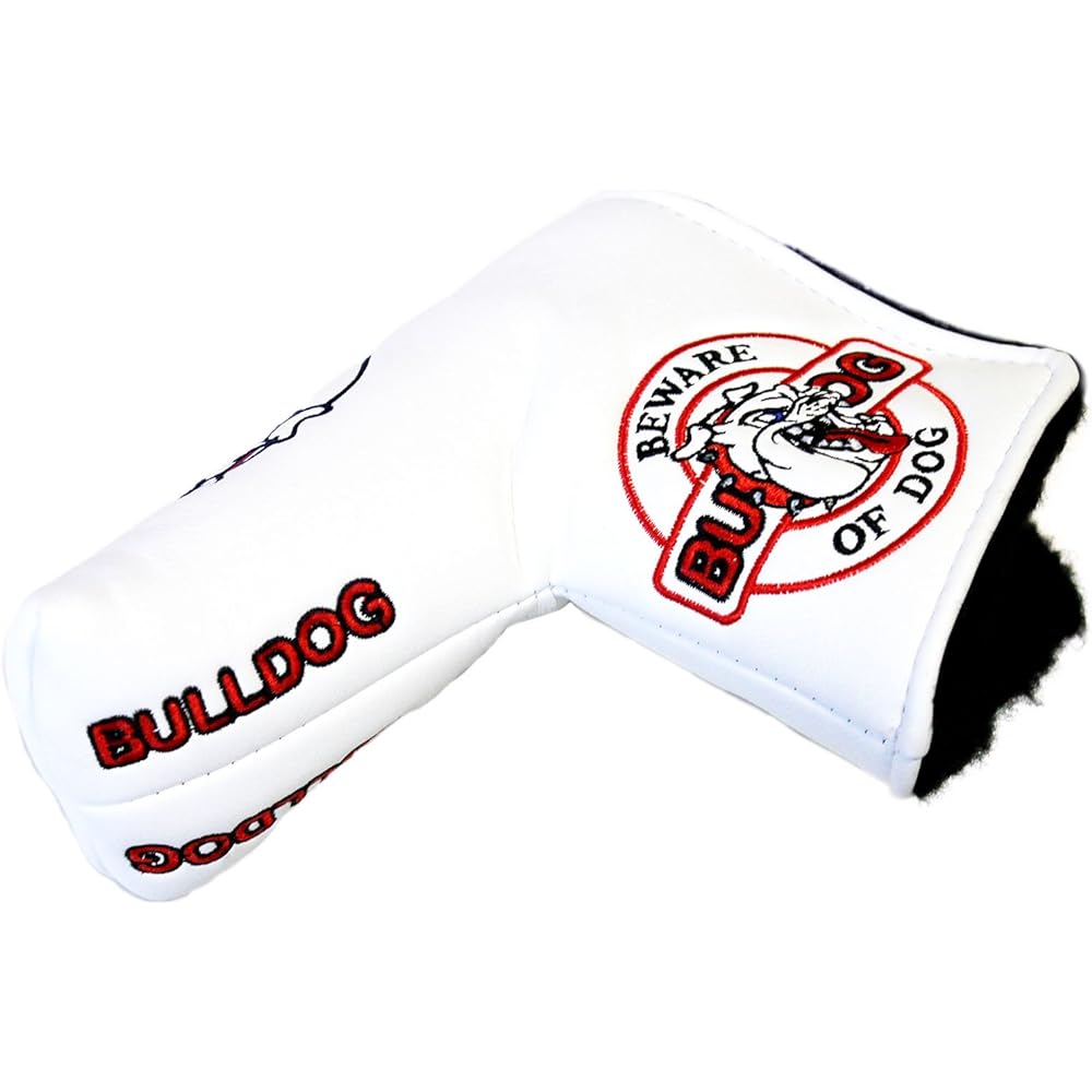 Bulldog Putter Cover Magnetic Head Cover Scotty Cameron TaylorMade Odyssey Blade