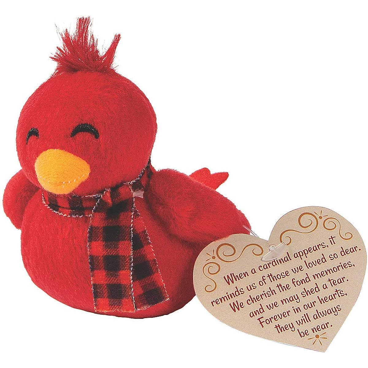 Christmas Cardinals Memorial Card Set of 12 - Gift for those who have lost someone