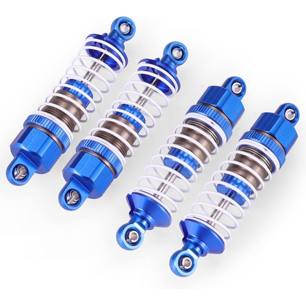 HAIBOXING 1/16 RC Shocks Full Aluminum Oil Shocks 4 Pieces All Metal Absorption Damper HBX16889 16890a 16889A 16889PRO (16HOP1)