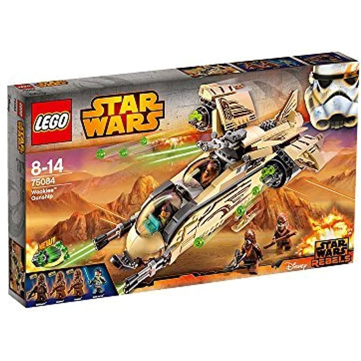 75084 Lego WookieeTM Gunship Star Wars 8-14 / 570 pieces / Released in 2015! Made by Lego