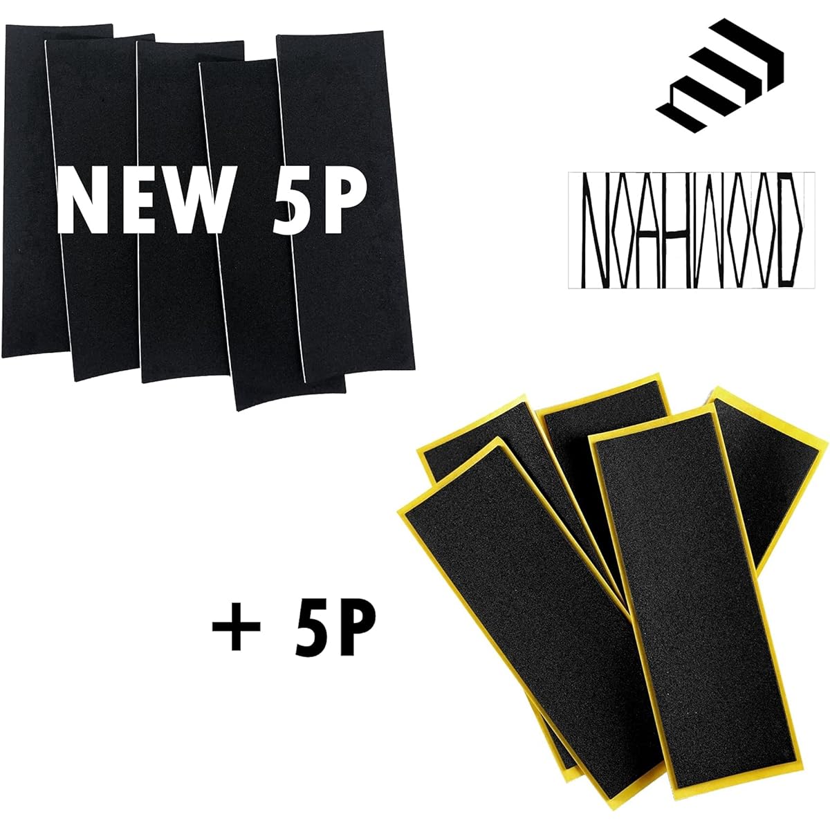 NOAHWOOD Fingerboards Parts Professional Grip Tape (5P+New5P)
