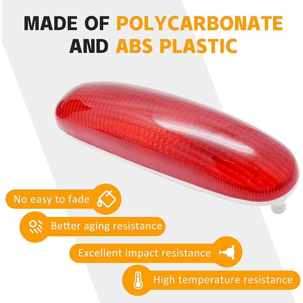 Tail Light Lens for Honda TRX300EX TRX400EX TRX250R TRX250X TRX125 OEM# 33710-HN1-A00 33710-HB9-771 33710-HC0-003