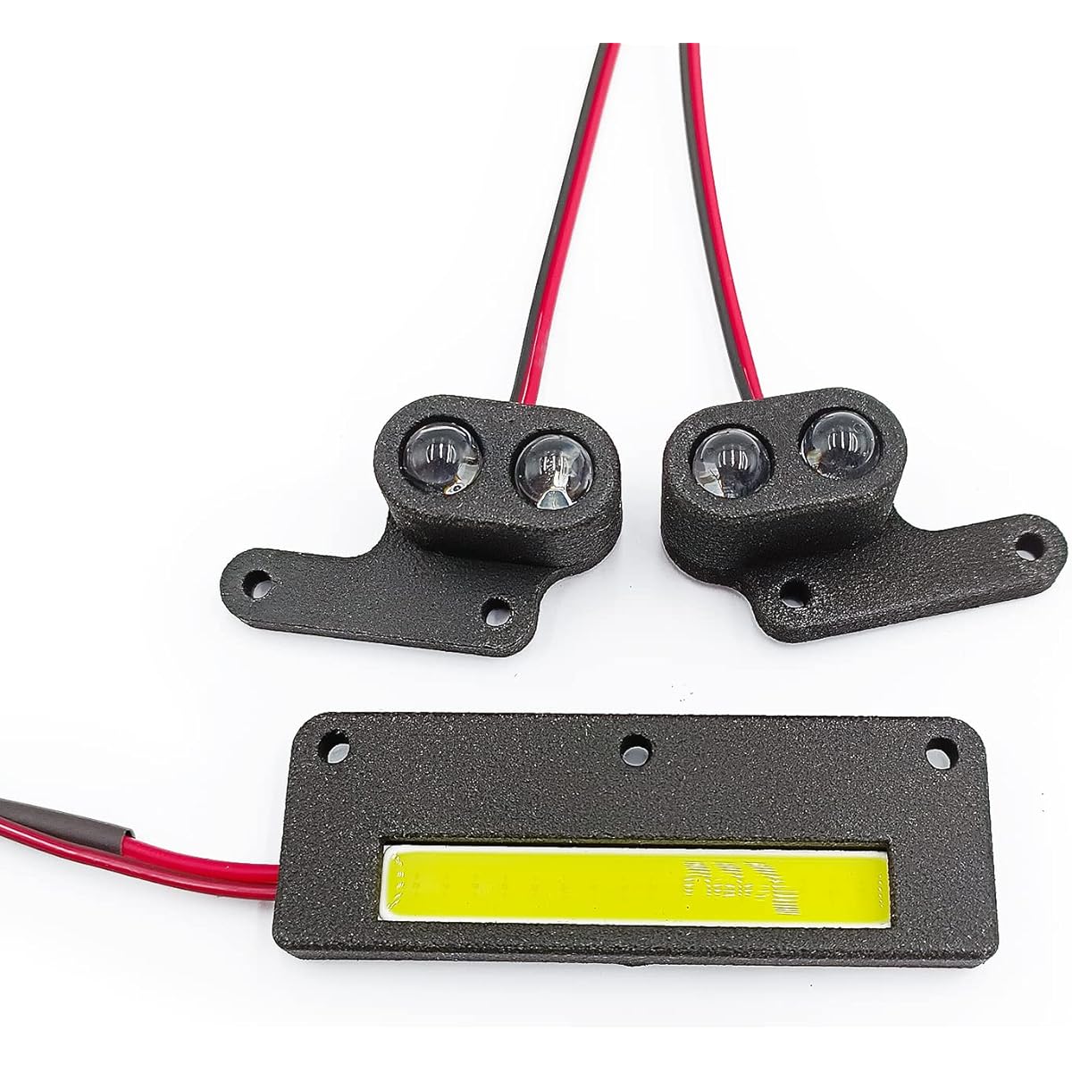 1 Set Front Rear LED Lights RC 1/10 Headlight Taillights for Traxxas Slash 2WD VXL Crawler Upgrade Parts