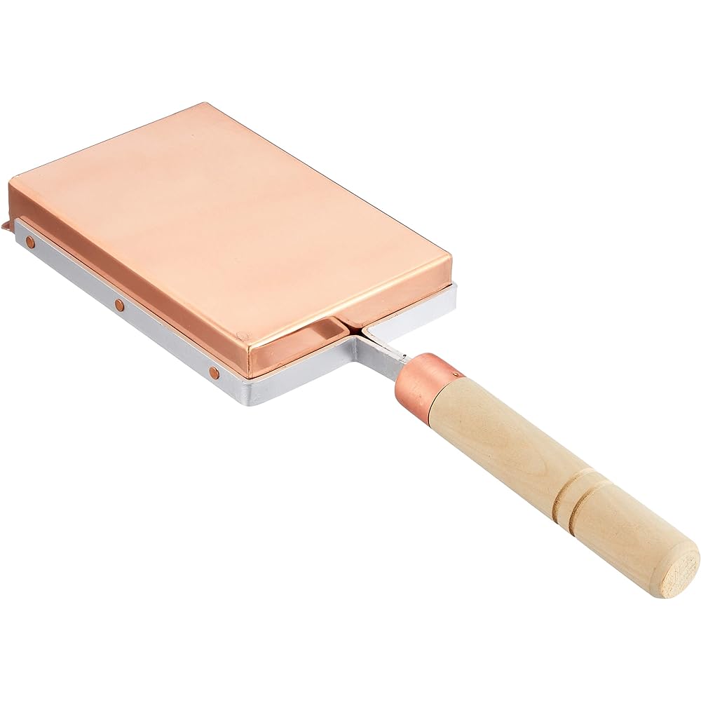 Marushin Copperware Tamagoyaki Pure Copper 12x18cm Kyoto Type