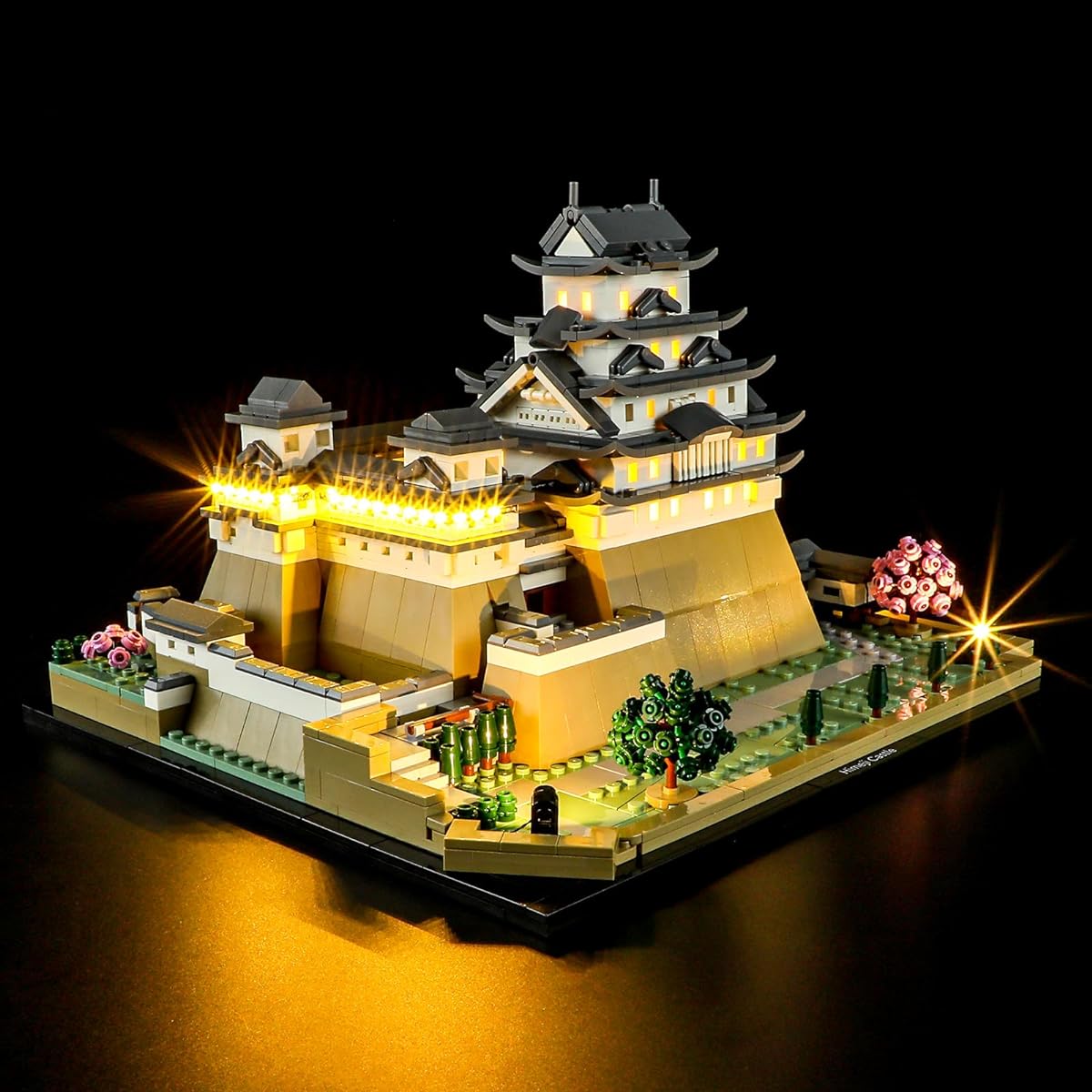 BRIKSMAX LED Lighting Kit for LEGO 21060 Himeji Castle - Compatible with LEGO Architectural Building Sets - LEGO Sets Not Included